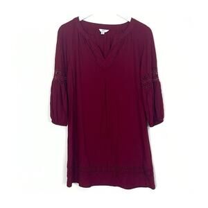 Crown & Ivy Balloon Sleeve Dress